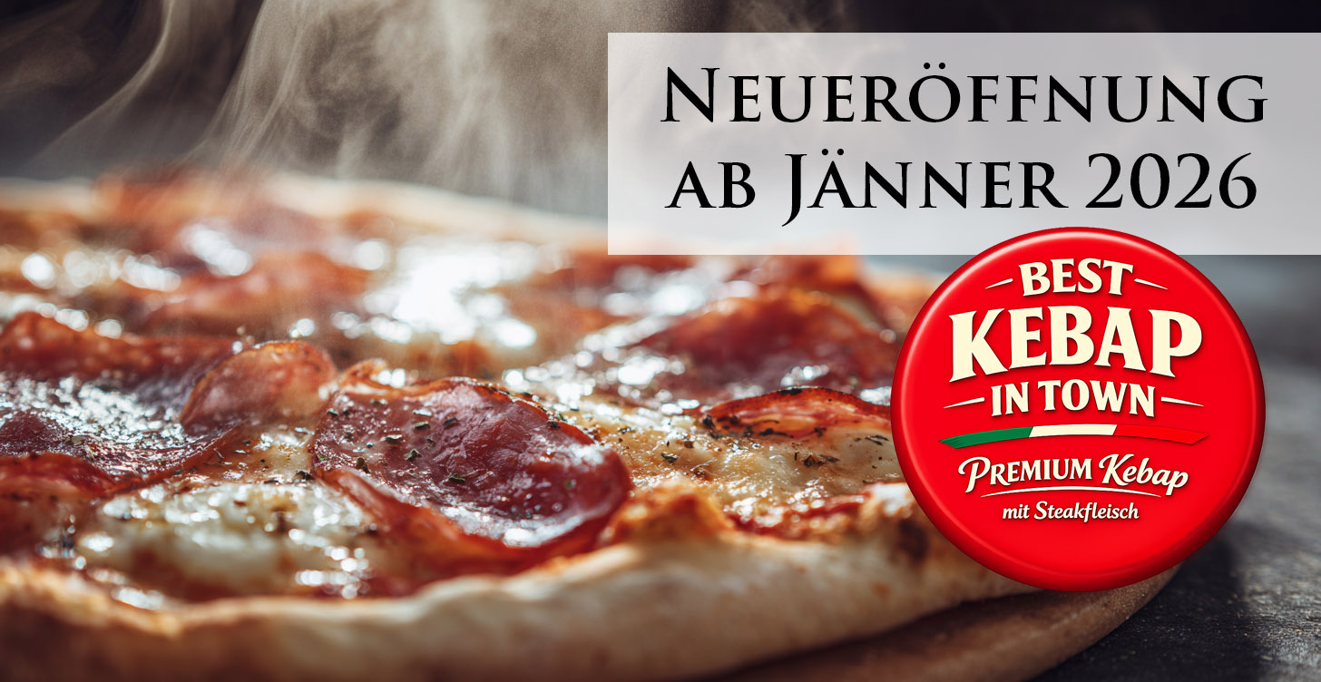 Pizzeria Kebap Baroni Header mit Siegel