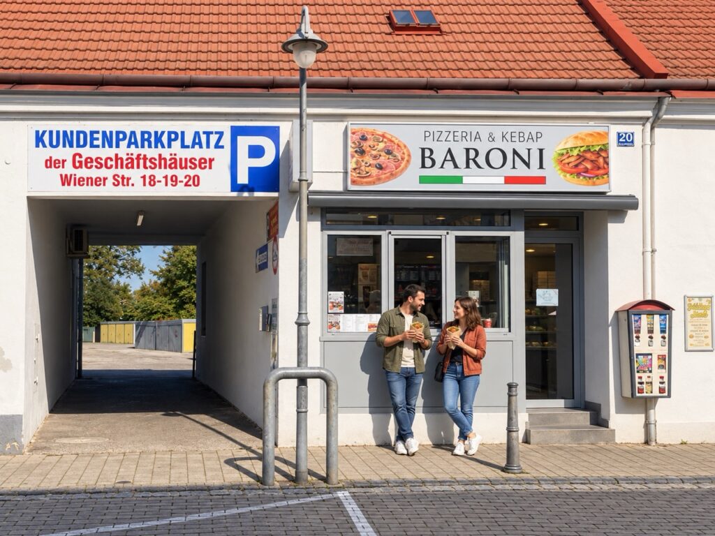 Außenansicht des Lokals