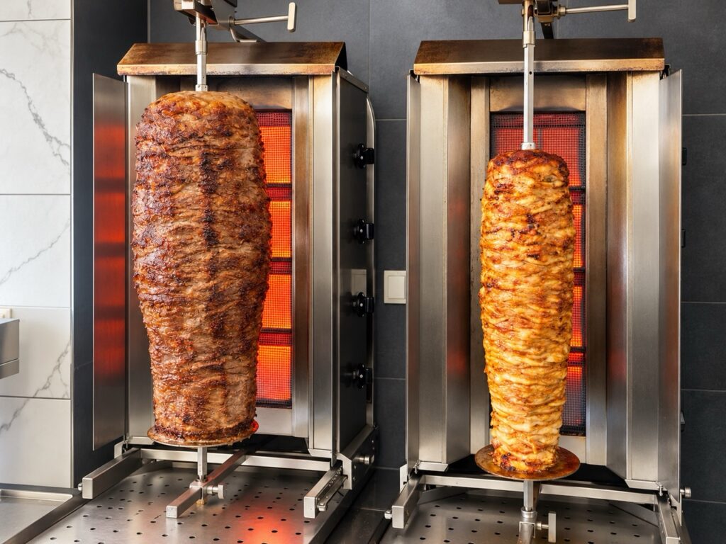Rindersteakfleisch oder Hühnerfleisch bei Pizza Kebap Baroni